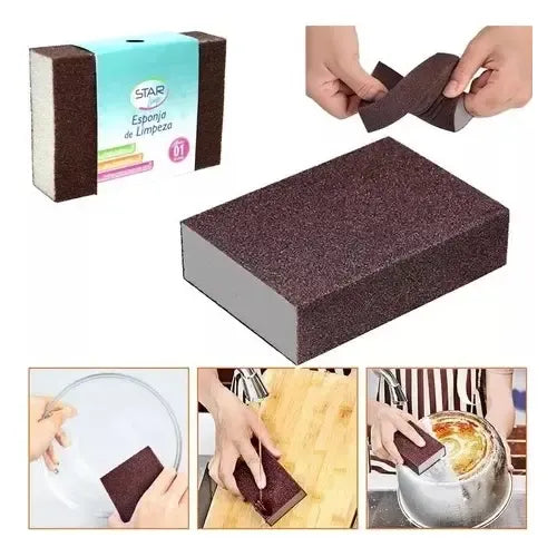 Kit de 2 Esponja Mágico pouliretano magica