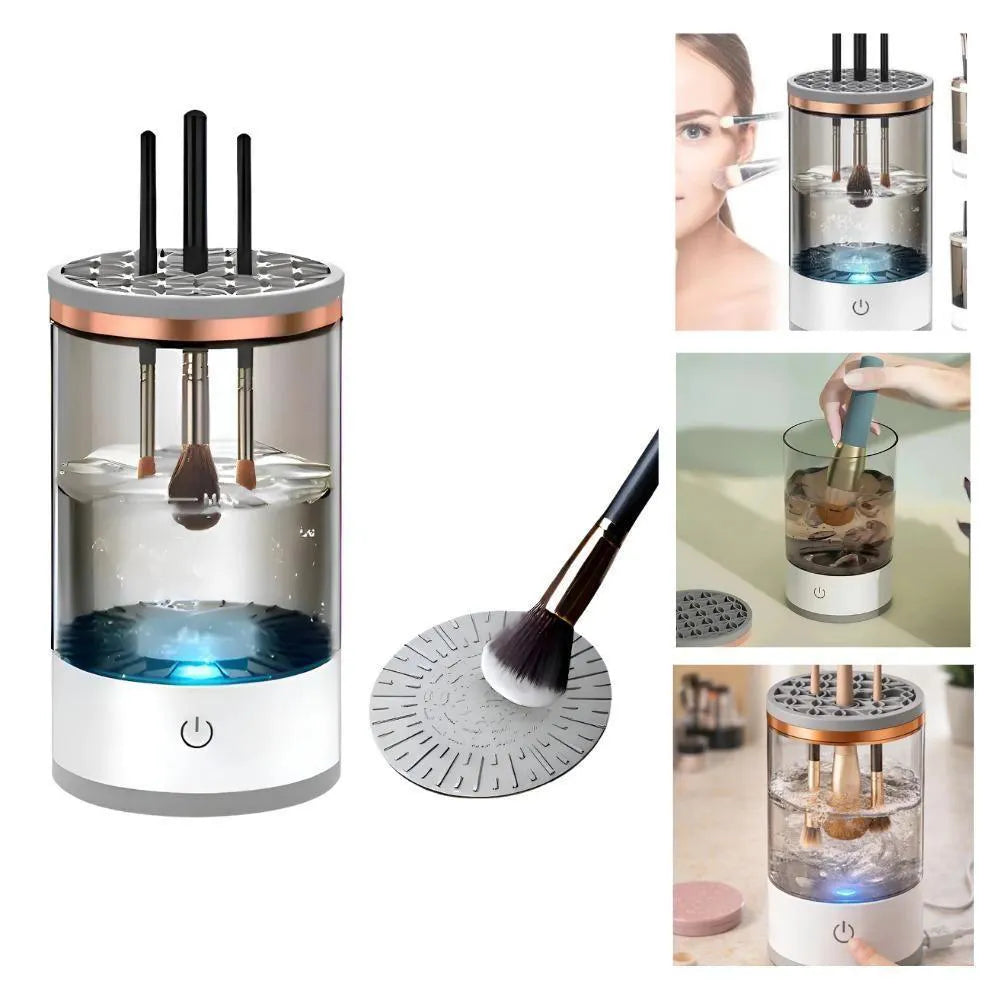 Limpiador Eléctrico de Brochas de Maquillaje