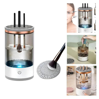 Limpiador Eléctrico de Brochas de Maquillaje
