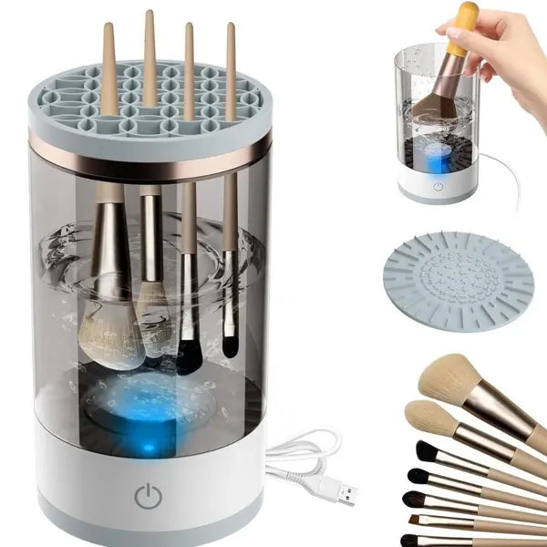 Limpiador Eléctrico de Brochas de Maquillaje